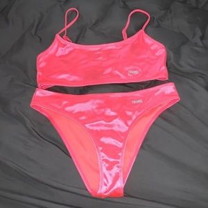 Triangl Milos Bikini in Pink Pop